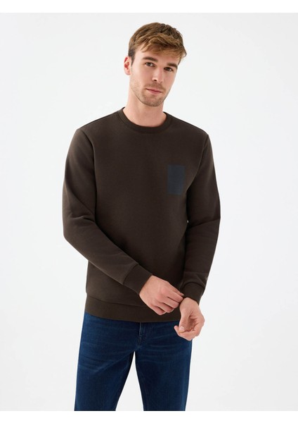 Haki Erkek Sweatshirt LF2041111