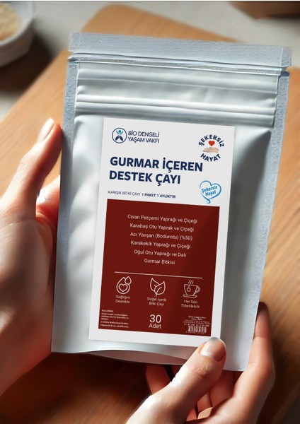 Bio Gurmar Içeren Destek Çayı 3X30'LU Avantaj Paketi modelleri