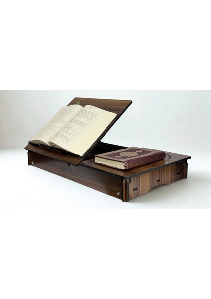 Ahşap Laptop & Kitap Sehpası Çok Amaçlı Çalışma ve Okuma Masası