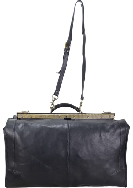 Unisex Hakiki Deri Seyahat Çanta 0064