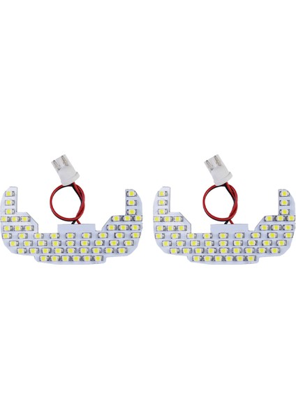 Suzuki Için 2pcs Jimny JB23 JB33 JB43 JB53 1998-2018 Iç Lambalar Kubbe Haritası Çatı Işıkları LED Okuma Lamba Kanbus Ampulleri (Yurt Dışından)