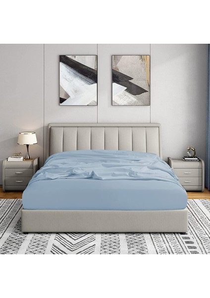 | Jersey | %100 Pamuk Çift Kişilik 140 x 200 Lastikli Çarşaf