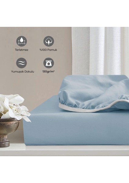 | Jersey | %100 Pamuk Çift Kişilik 140 x 200 Lastikli Çarşaf fiyatları