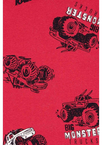 Erkek Çocuk Çocuk Pijama Set 4'lü Paket modelleri