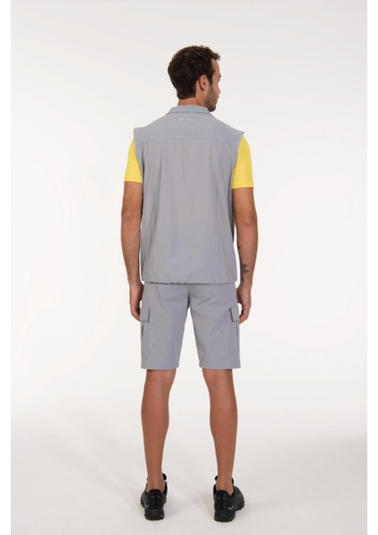 Stobia Erkek Yelek Açık Gri