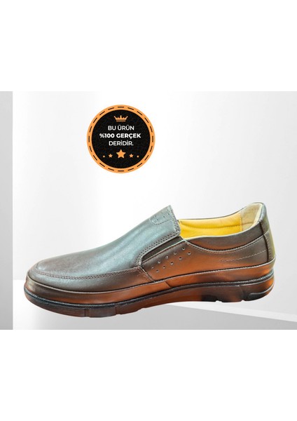 G-961 Erkek Hakiki Deri Ortopedik Esnek Klasik Ayakkabı fırsatları