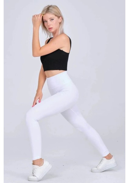 Kadın Tayt Toparlayıcı Etkili Yüksek Bel Kadın Günlük ve Spor Tayt