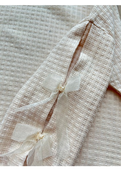 Kolları Fiyonk Detaylı Sweat Kot Görünümlü Piliseli Pantalon Takım fırsatları