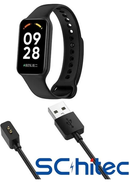 Mi Band 8/8PRO/8ACTIVE/9/9PRO/9ACTIVE/10 & Redmi BAND2/WATCH3/3ACTIVE/WATCH4/4ACTIVE/WATCH5/ACTIVE/5LITE Uyumlu 1m Usb-A Manyetik Şarj Kablosu modelleri