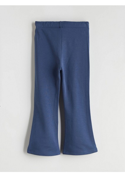 Lcw Kids Lacivert Bebe Yaka Baskılı Kız Çocuk Sweatshirt ve Tayt 2'li fırsatları