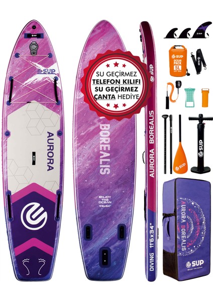 Suplimanı 350X86X15 Supboard Paddle Board Şişme Sörf Tahtası Tam Set Sup Board