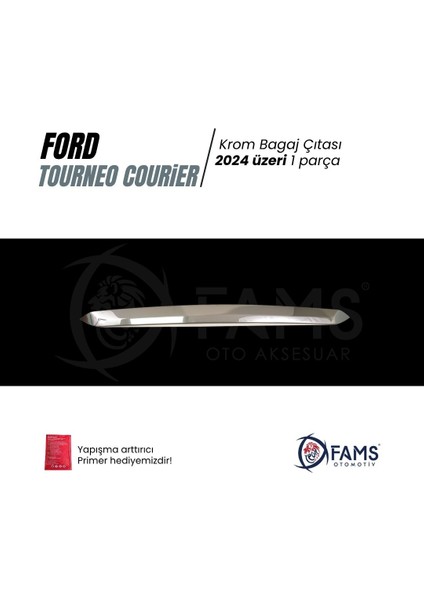 Ford Tourneo Courier Krom Bagaj Çıtası 2024 Üzeri Paslanmaz Çelik fiyatları
