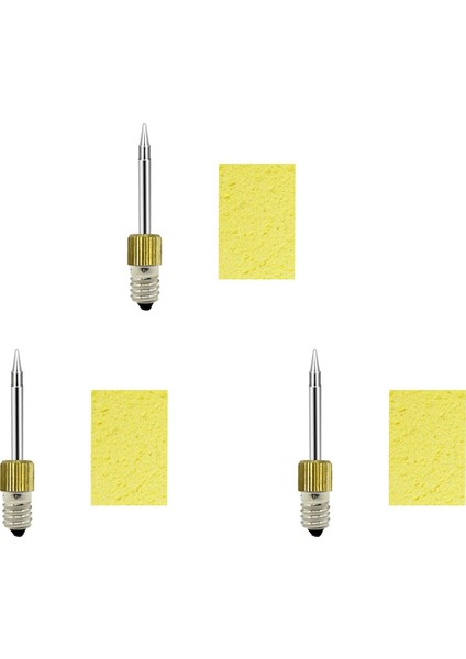 3x Lehimleme Demir Uçu E10 Arayüz Kaldırma Demir Ipuçları USB Lehim Kaldırma Kafası Kalma Araçları Marka Zemini A-A (Yurt Dışından)
