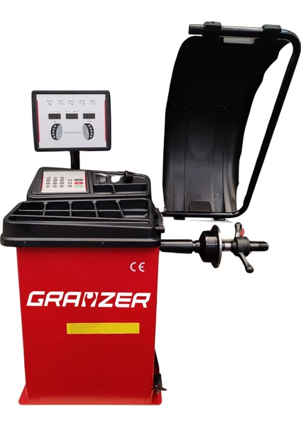 885 Otomatik Çap Uzaklık Ölçüm Sistemli Büyük Ekranlı Dijital Balans Makinası 10-24 Inç