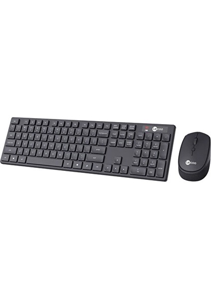 Lecoo KM2001 Kablosuz Q Klavye - Mouse Set
