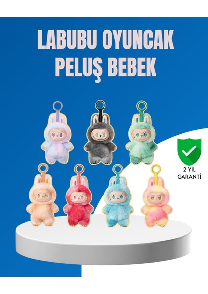 Dekoratif Labubu Karakter Figürü – Kaliteli Peluş Malzeme