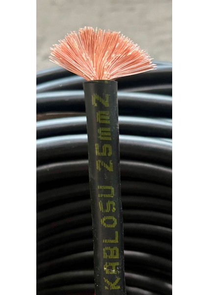 6 Metre 25 mm Kaynak Kablosu modelleri