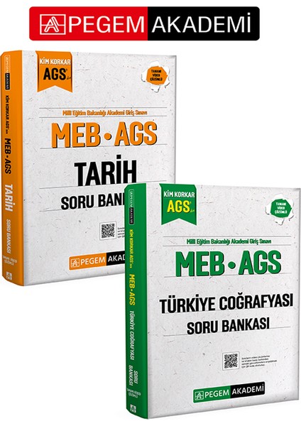 Pegem Akademi Meb Ags Kim Korkar Tarih Soru Bankası Tamamı Çözüm