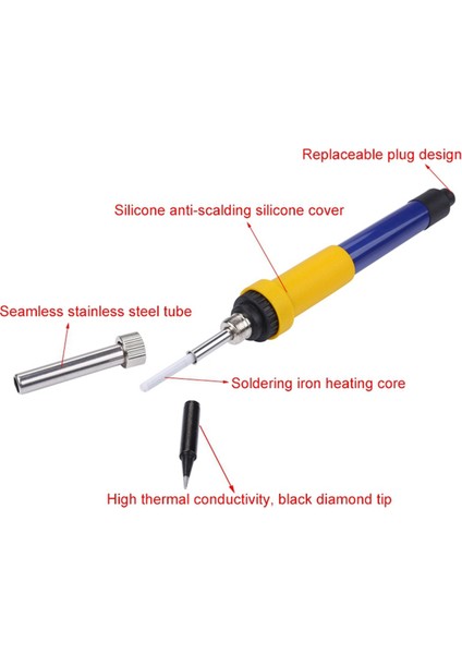 Dc 12V Taşınabilir Lehimleme Demir Düşük Voltajlı Araç Pil 60W Kaynak Yeniden Yeniden Onarım Araçları (Yurt Dışından) fırsatları