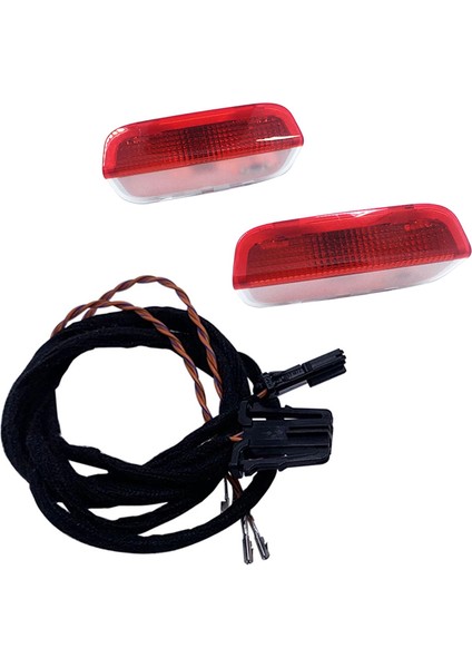 1set Kapı Uyarı Işık Iç Lamba+Kablo Kablosu Golf Jetta Mk5 Mk6 Passat B6 B7 cc Tiguan 3AD947411 (Yurt Dışından)