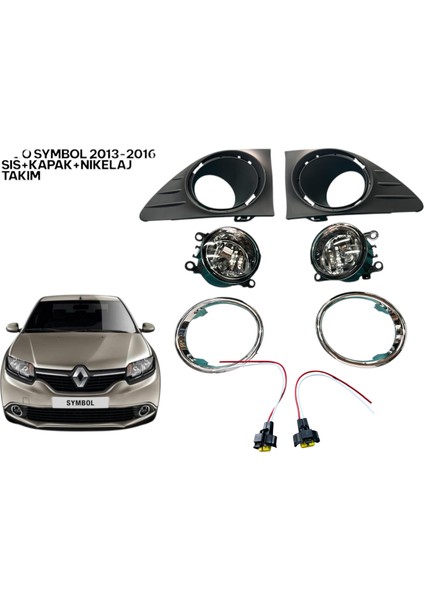 Clıo Symbol Sis(Ampüllü)+Kapak+Nikelaj+söket takım
