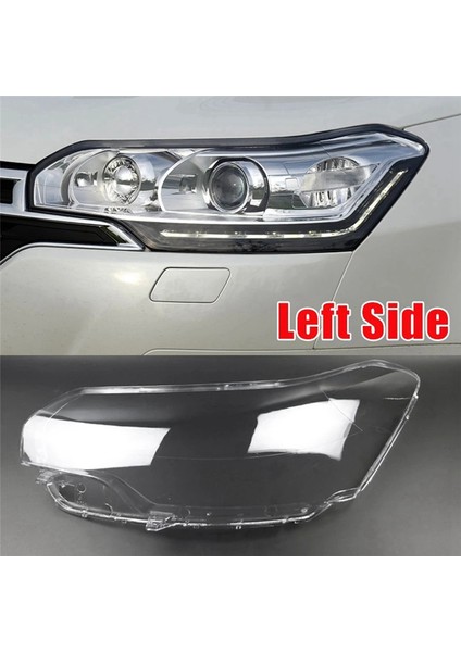 Citroen C5 2010-2016 Far Kapağı Yedek Abajur Için Araba Ön Far Lens Işık Otomatik Kabuk (Yurt Dışından) fırsatları
