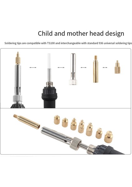 Isı Ekleme Somun Demir Uç TS100 Lehimleme Demir Uç Ekleme Dahili Diş Kafası M2-M8 Pirinç Sıcak Eriyik Ekleme Somunu Takma (Yurt Dışından) indirimleri