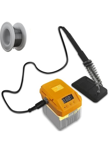 60W 480 ° C Taşınabilir Kablosuz Elektrikli Havalandırma Demir Çok Fonksiyonlu Dewalt 20V Pil Için Elektrikli Kaynak Makinesi (Yurt Dışından)