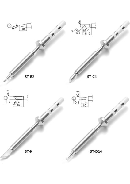 Mini Pencil Havalandırma Demir Uçları Pinecil Micro Tipi Lehimleme Demirinin Değiştirilmesi PTS200/TS100 Taşınabilir Lehim Aracı (Yurt Dışından) modelleri