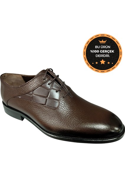 SV-332 Erkek Hakiki Deri Pvc Taban Klasik Ayakkabı