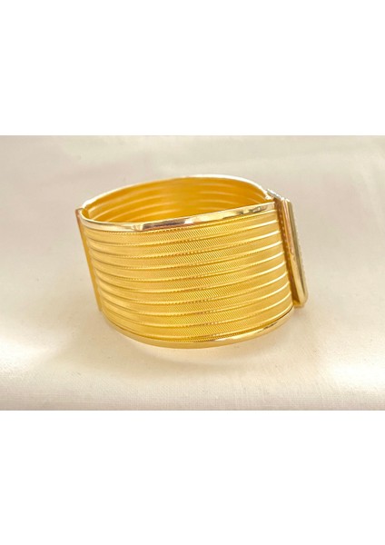 Taşlı Trabzon Altın Kelepçe