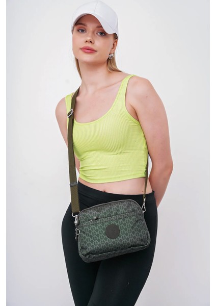 Yeşil Kadın Çapraz Çanta 05BHPC6002-KP Y