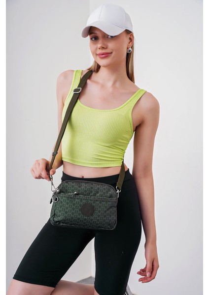Yeşil Kadın Çapraz Çanta 05BHPC6002-KP Y