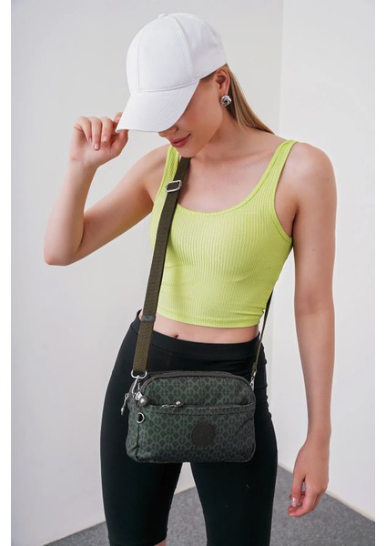 Yeşil Kadın Çapraz Çanta 05BHPC6002-KP Y