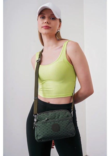 Yeşil Kadın Çapraz Çanta 05BHPC6002-KP Y
