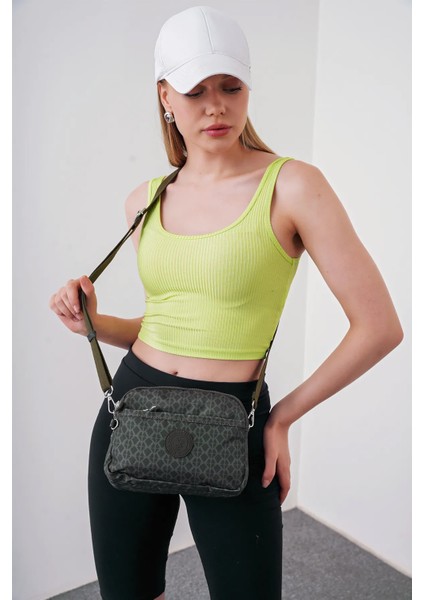 Yeşil Kadın Çapraz Çanta 05BHPC6002-KP Y