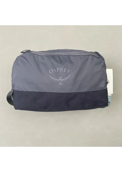 Su Geçirmez, Büyük Kapasiteli, Hafif ve Organize Edilmesi Kolay Osprey Tuvalet Çantası, Yürüyüş Çantası, Makyaj Çantası, Katlanabilir Depolama Çantası Renk: Koyu Gri (Yurt Dışından)