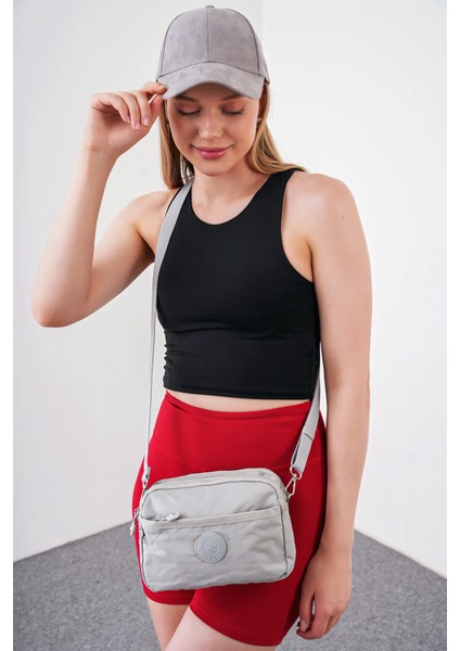 Gri Kadın Çapraz Çanta 05BHPC6002-KP gr