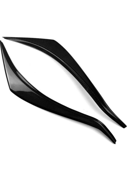 Araba Ön Far Kaş Kafa Işık Göz Kapağı Kaş Karbon Fiber Trim Sticker Toyota Spade 2012-2020 (Yurt Dışından) modelleri