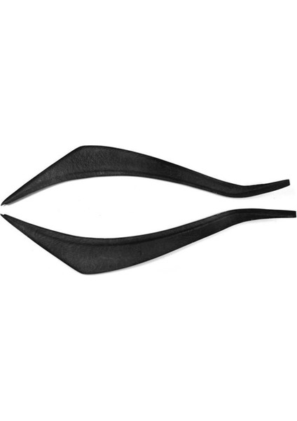 Araba Ön Far Kaş Kafa Işık Göz Kapağı Kaş Karbon Fiber Trim Sticker Toyota Spade 2012-2020 (Yurt Dışından) fırsatları