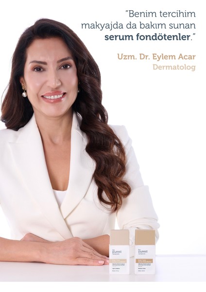 Cilt Tonu Eşitleyici & Leke Karşıtı Serum Fondöten Spf 50+, 30 ml – Orta / Koyu Ton