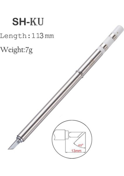 SH72 Lehimleme Demir 65W 12-24V 220-400 ℃ Ayarlanabilir Sıcaklık SH72 Ku Kaynak Aracı T12 Koyu Mavi Değil (Yurt Dışından) modelleri