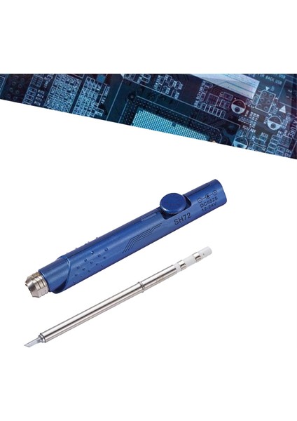 SH72 Lehimleme Demir 65W 12-24V 220-400 ℃ Ayarlanabilir Sıcaklık SH72 Ku Kaynak Aracı T12 Koyu Mavi Değil (Yurt Dışından) indirimleri