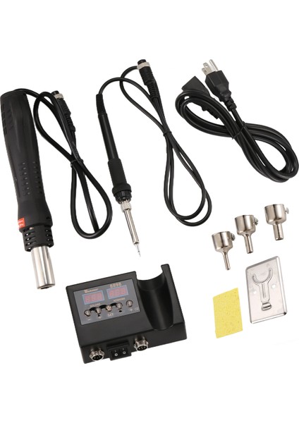 2in1 Lehim Istasyonu 8898 Dijital Ekran Kaynak Yeniden Yeniden Işleme Istasyonu Elektrikli Havalandırma Demir Sıcak Hava Onarım Araçları (Yurt Dışından) fırsatları