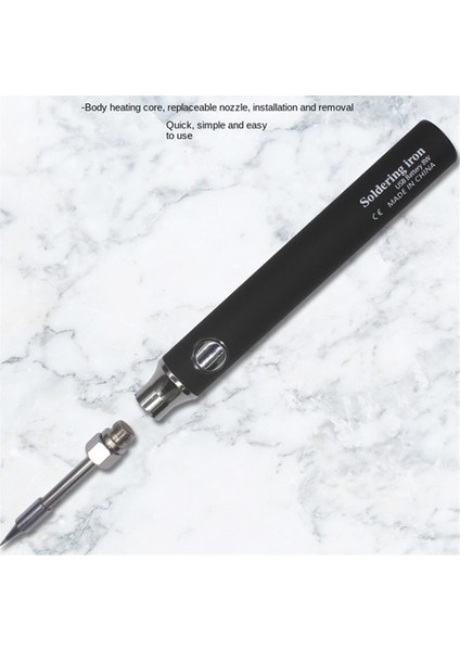 Kablosuz Mini USB Lehimleme Demir Seti 5V Taşınabilir 8W Lehim Kalemi Ev Onarım Araçları (Yurt Dışından) fırsatları