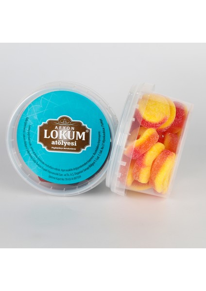 Şeftali Aromalı Yumuşak Şeker (Halka Şekilli) 120 G fiyatları