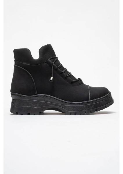 Kadın Bağcıklı Bot Siyah Zümrüt fiyatları