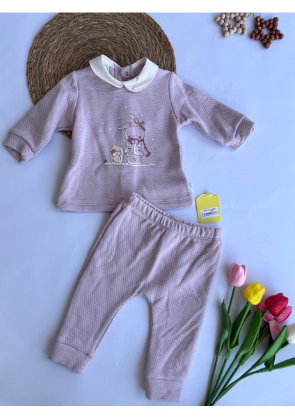 Kız Bebek Günlük Ikili Takım