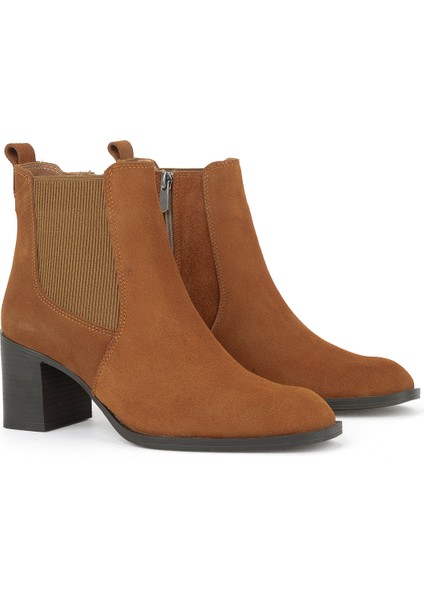 , Kadın Hakiki Deri Bot 1531020Z9805 Taba fiyatları