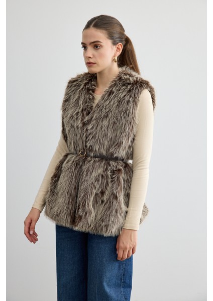 Kürk Yelek Acı Kahve modelleri